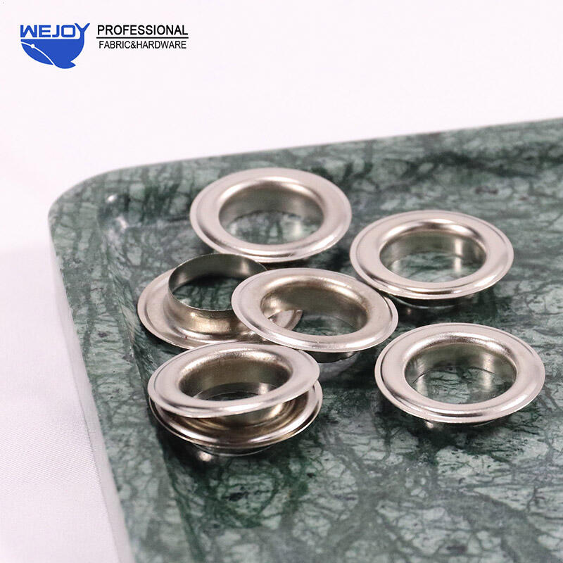 Wejoy Custom Size Metal Parts Furniture Covered Flat Back Shank Metal Round Ball Button Covered Snap Button