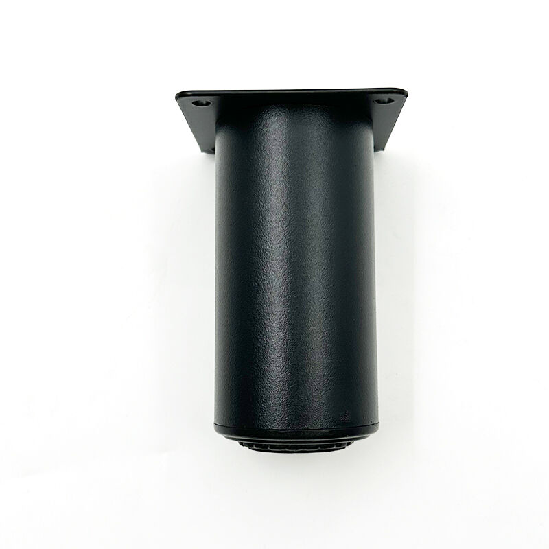 Wejoy 5cm 8cm 10cm Matte Black Stainless Steel Adjustable Metal Table Legs