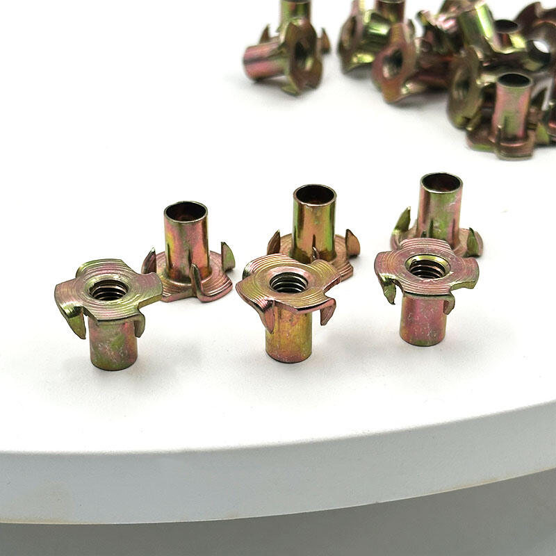 Wejoy Hardware Accessories M6*14MM Cold Heading Half Tooth Four Jaw Nut