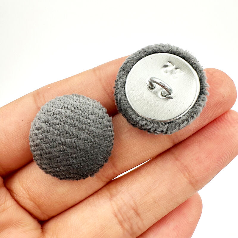 Wejoy Wholesale 19mm Iron Cover Aluminum Button Sofa Button Cover With Fabrics