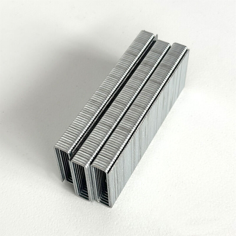 مسامير هوائية على شكل حرف U من سلسلة وي جوي N Series الموديل N838، مقاس 21 غوج، بطول ساق ٨ مم، مخصصة لتركيب الأثاث الخشبي الصلب، وتندرج ضمن فئة المسامير الكبيرة والأجهزة السريعة التثبيت.