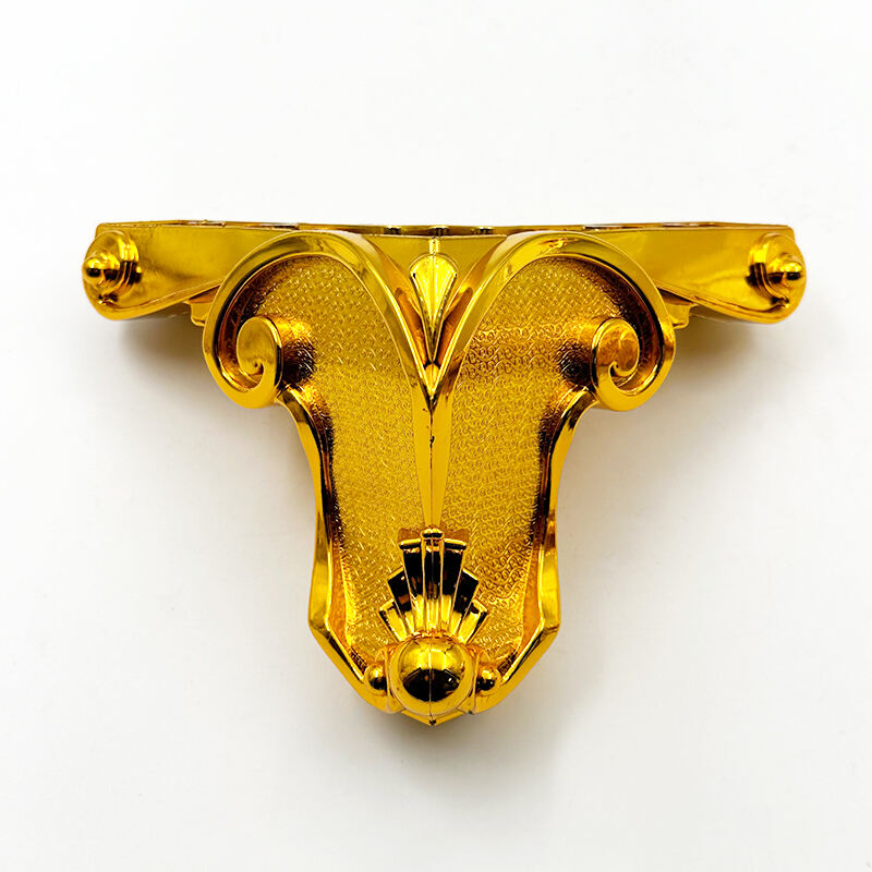 Wejoy Factory European Luxury Golden Plastic Leg for Tea Table Support