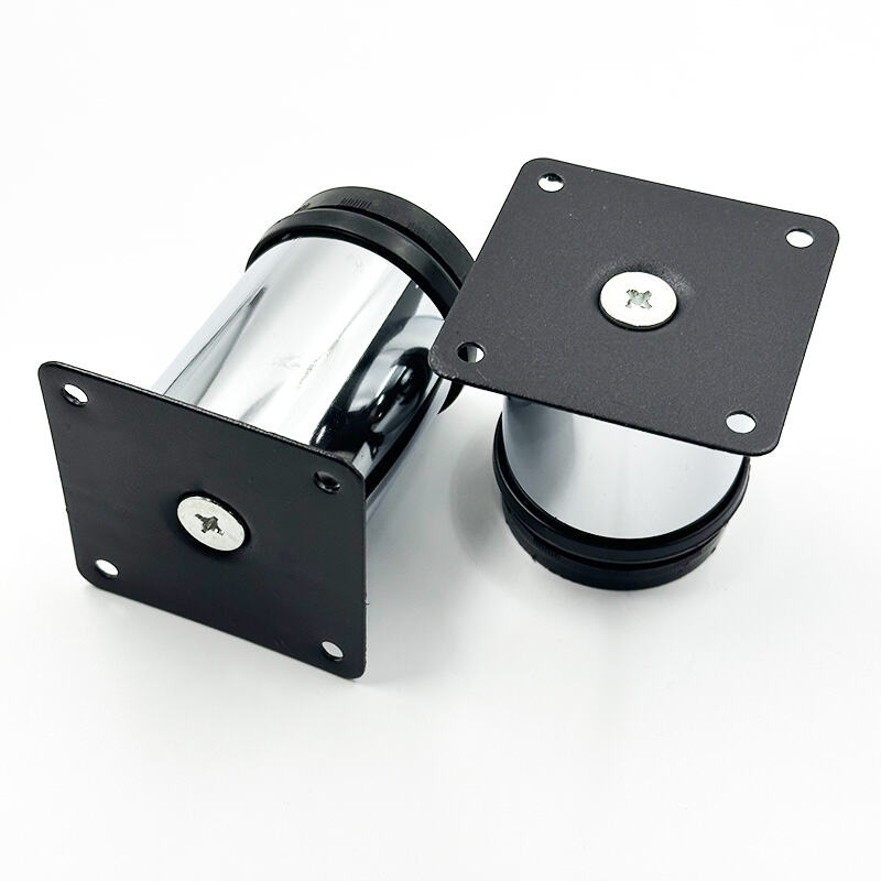 Picioare reglabile pentru mobilier în stil modern Wejoy, din oțel inoxidabil, pentru canapele, panouri, mobilier din lemn pentru sufragerie, bucătărie și scaune, cu elemente din fier și nylon — Promoție