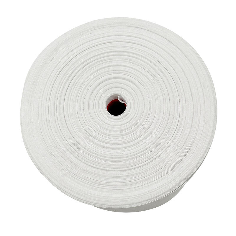 Wejoy Vorhangzubehör – gewebtes weißes Vorhangfalzenband aus Polyester mit einer Breite von 80 mm für Bleistiftfalzen – Gardinenhardware, Großhandel