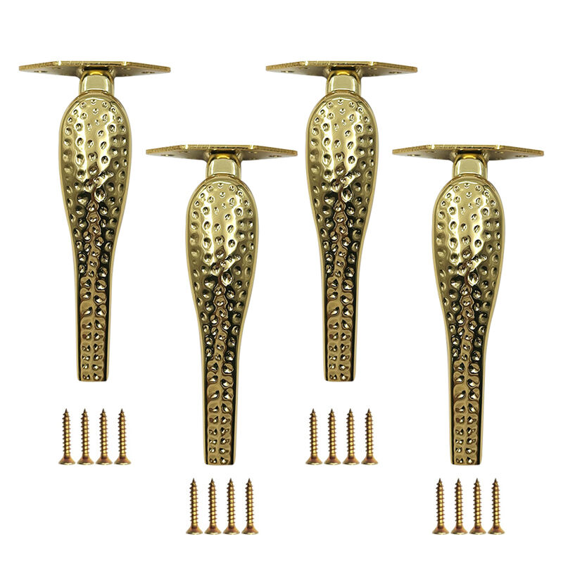 Wejoy Luxury Design Metal Sofa Legs Iron Gold Chromium Furniture Table Legs Cabinet Legs