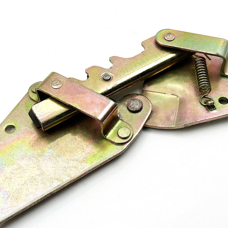 Accessoires pliants fonctionnels Wejoy, charnière réglable à revêtement zingué coloré pour canapé, mécanisme de lit-canapé à cliquet réglable, quincaillerie pliante pour lit-canapé, charnière pour meubles avec réglage angulaire sur 3 positions, destinée au dossier de fauteuil inclinable