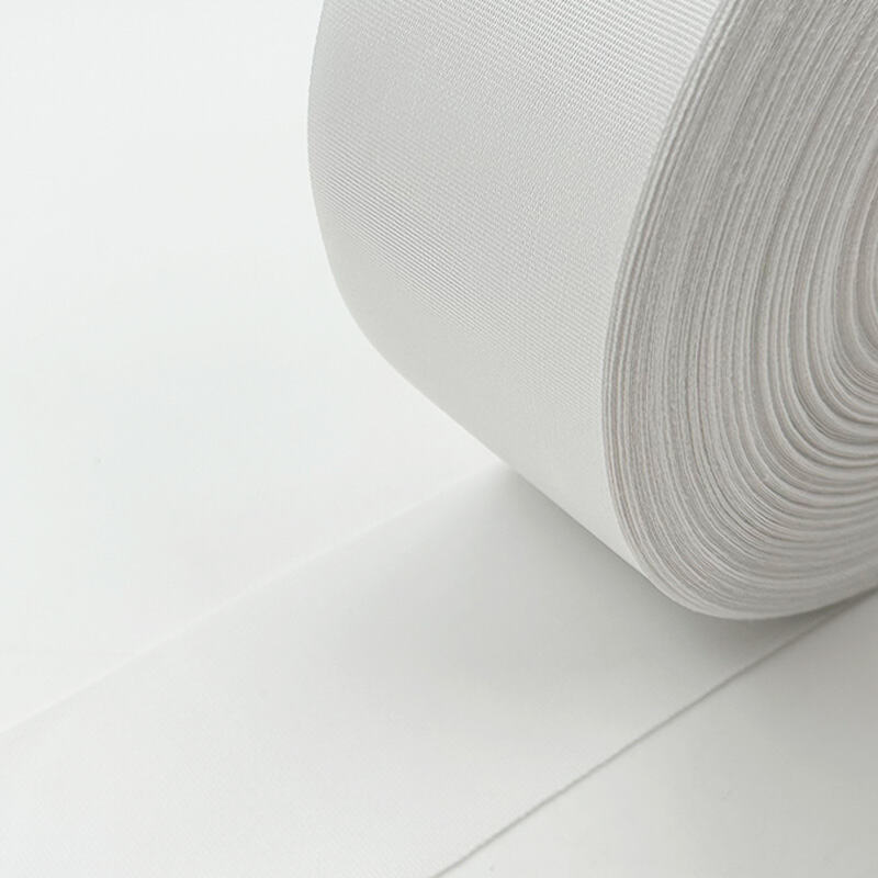 Wejoy Vorhangzubehör – gewebtes weißes Vorhangfalzenband aus Polyester mit einer Breite von 80 mm für Bleistiftfalzen – Gardinenhardware, Großhandel
