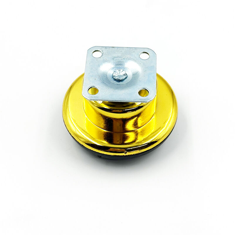 Wejoy Hardware Accessories Height Increase Gold Silver Color Metal Plastic Legs for Sofa Cabinet