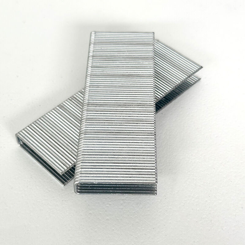 مسامير هوائية على شكل حرف U من سلسلة وي جوي N Series الموديل N838، مقاس 21 غوج، بطول ساق ٨ مم، مخصصة لتركيب الأثاث الخشبي الصلب، وتندرج ضمن فئة المسامير الكبيرة والأجهزة السريعة التثبيت.