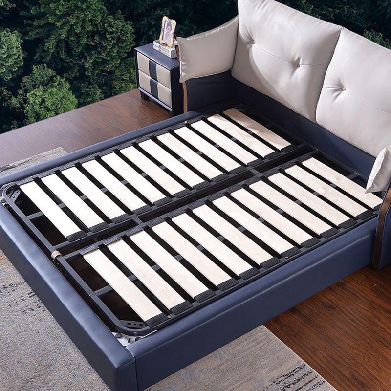 Wejoy Furniture Parts Foldable Mattress Support Frame Double Size Solid Bed Slat