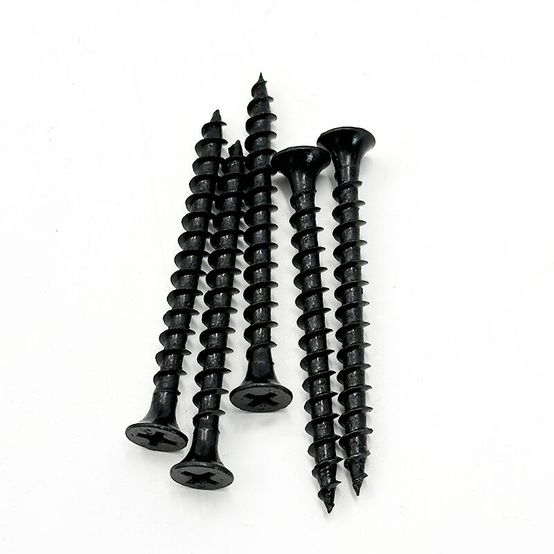 براغي الخشب من وي جوي مقاس M8 × 50 مم ذات خيوط خشنة، ذات رأس مسطح بنمط فيليبس، ذاتية التثبيت، مصنوعة من فولاذ كربوني مُغطى بأكسيد أسود، وتُستخدم في تركيب الأثاث، وتشير إلى «براغي للخشب» باللغة الإسبانية.