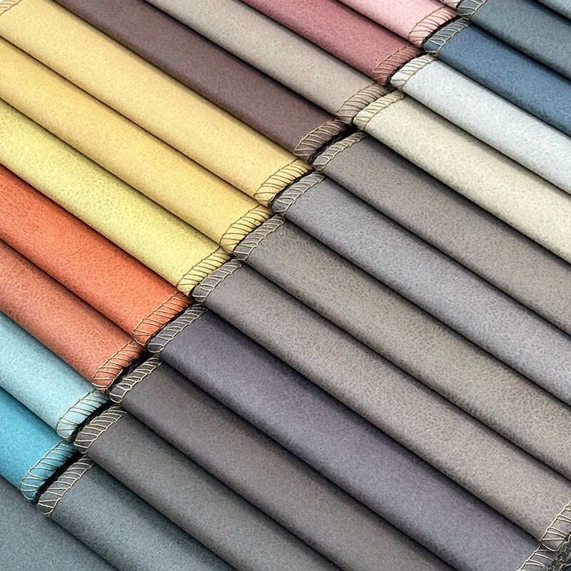 Wejoy Polyester Printed Technology Fabric Synthetic Leather Fabric for Sofa