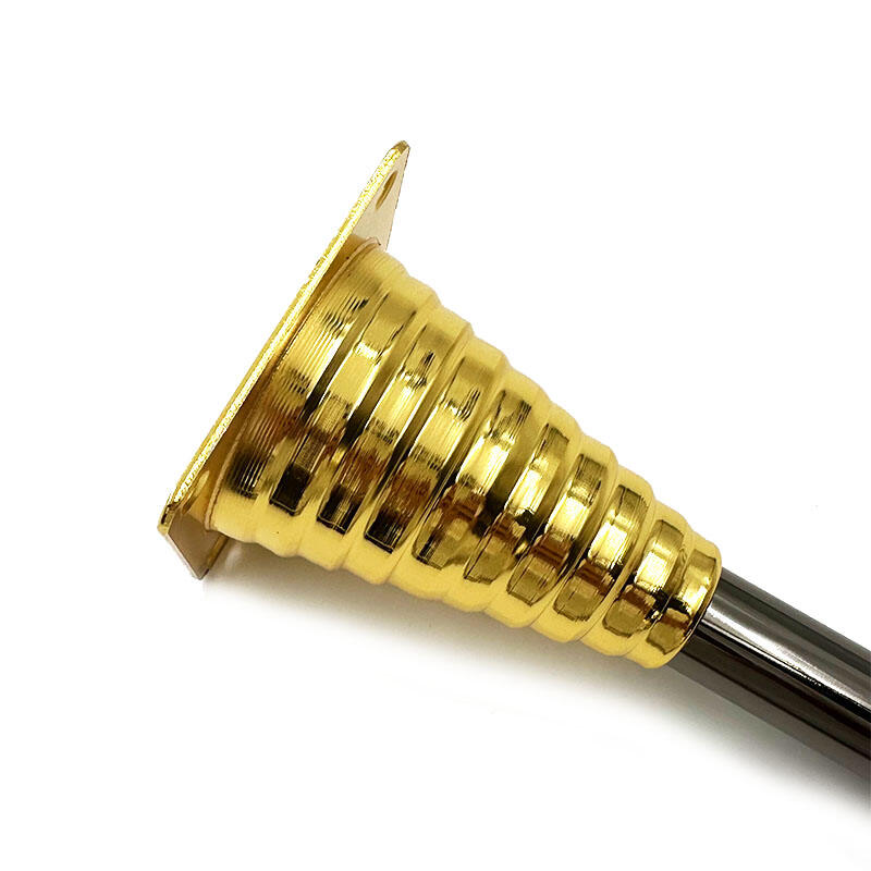 Wejoy Modern Design Gold Chrome Metal Sofa Legs 100/120/150 mm Triangle Furniture Accessories for Hotel & Living Room Couch