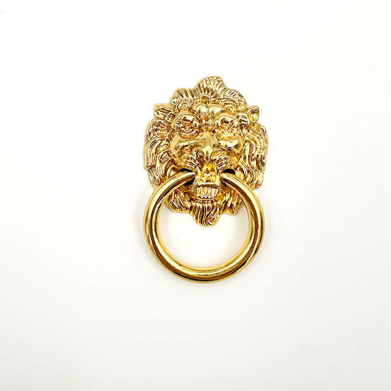 Quincaillerie Wejoy pour armoires — poignées annulaires pour canapés, heurtoirs en forme de tête de lion, tirages chromés pour tiroirs, poignées annulaires pour meubles, poignées pour armoires, poignées de cuisine, quincaillerie vintage