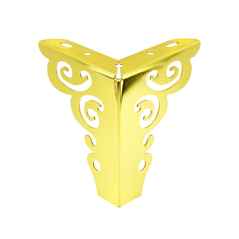 Wejoy 13cm Height Hollow Flower Feet Nordic Metal Furniture Cabinet Legs