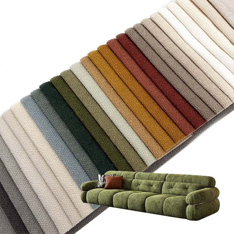 Wejoy Neuheit 2026: 400 g gebürsteter Samtstoff aus 100 % Polyester, hochbelastbarer Polsterstoff für Sofas, Möbel und Couches