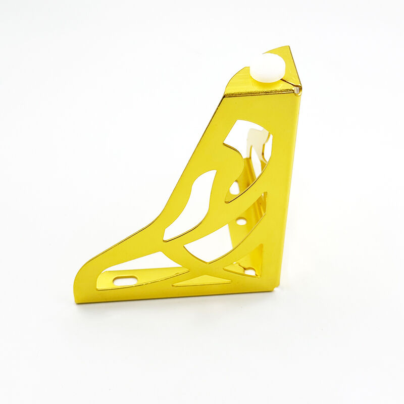 Wejoy Wholesale 13cm Height Furniture Parts Gold Polished Metal Iron Sofa Legs