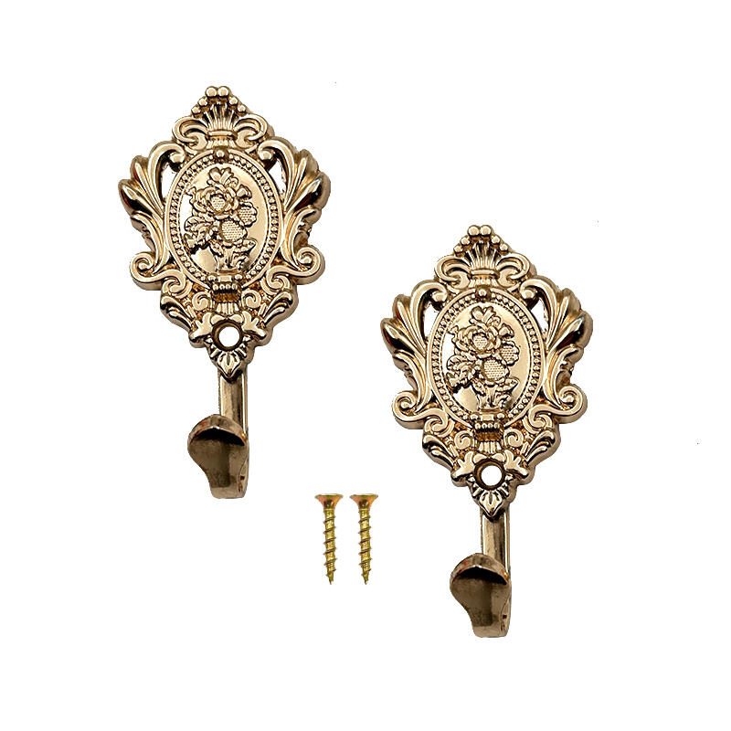 Wejoy Yurub Classic Fan qaab Iron Curtain Hook Wall Mount Xirxirida Xirxirida Xirxirida Xirxirida Xirxirida Xirxirida Xirxirida Xirxirida Xirxirida