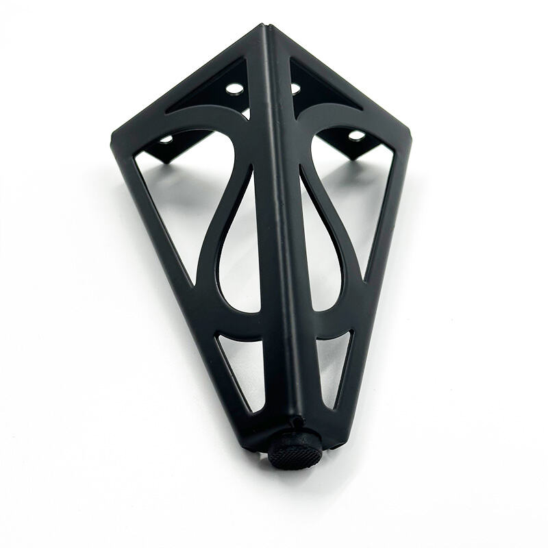 Wejoy Hollow Table Legs Sofa Hardware Accessories 150mm Metal Chrome V Shape Triangle Furniture Legs