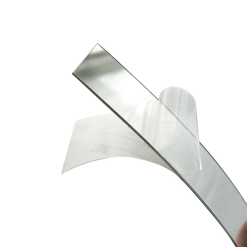Wejoy Silver Edge Wrapping Adhesive Self Adhesive Decorative Strips Acrylic Edge Banding