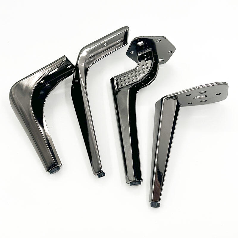 Wejoy Metal Sofa Leg Furniture Hardware Black Sofa Chair Legs Sofa Accessories