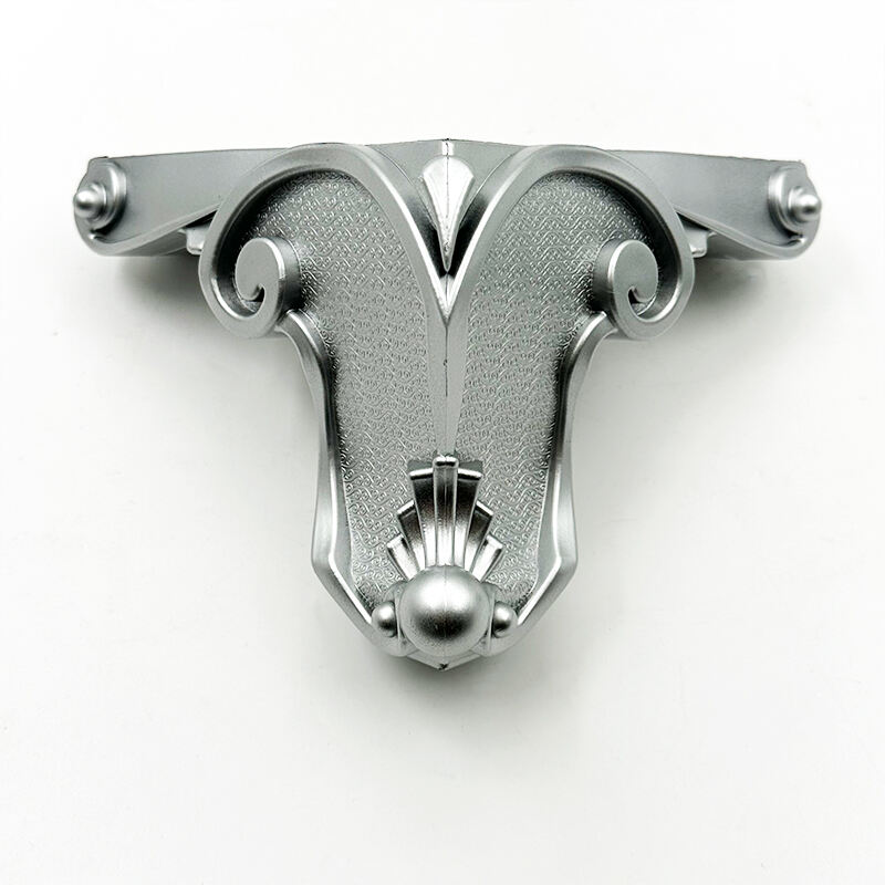 Wejoy Wholesaler Luxury Silver 12cm Height Sofa Support Feet Plastic Leg