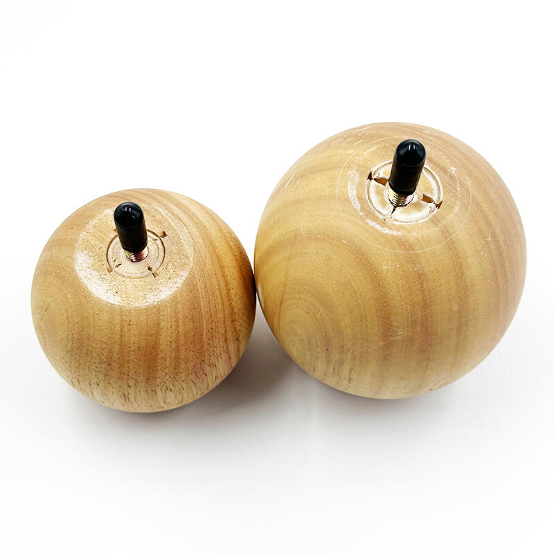 Wejoy Factory 9cm Height Fumigated Round Wooden Legs for Office Chair