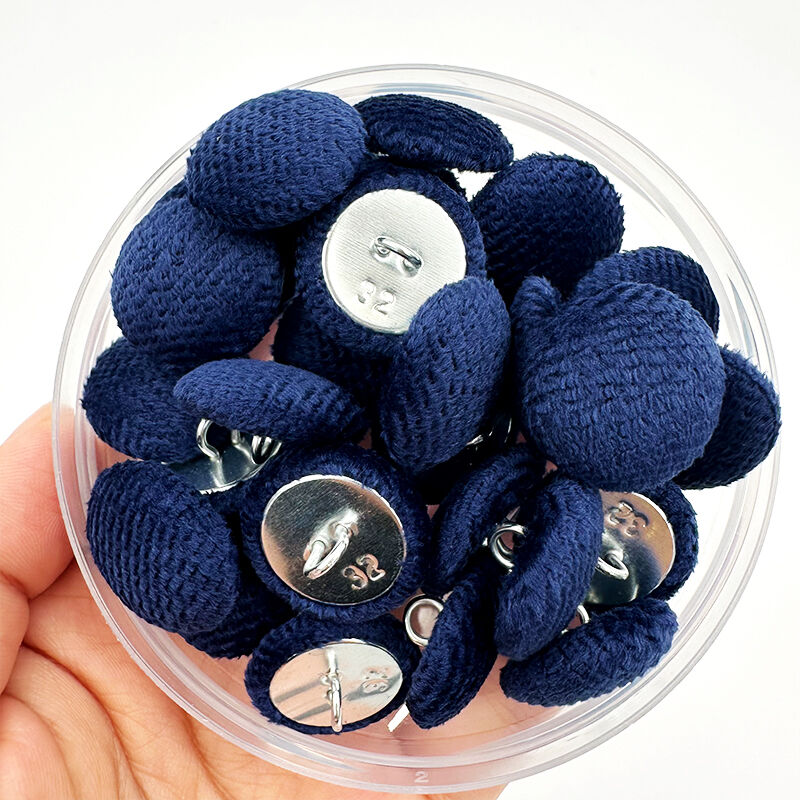 Wejoy Multiple Color 17.8mm Button 19mm Cover Fabric Covered Button for Upholstery
