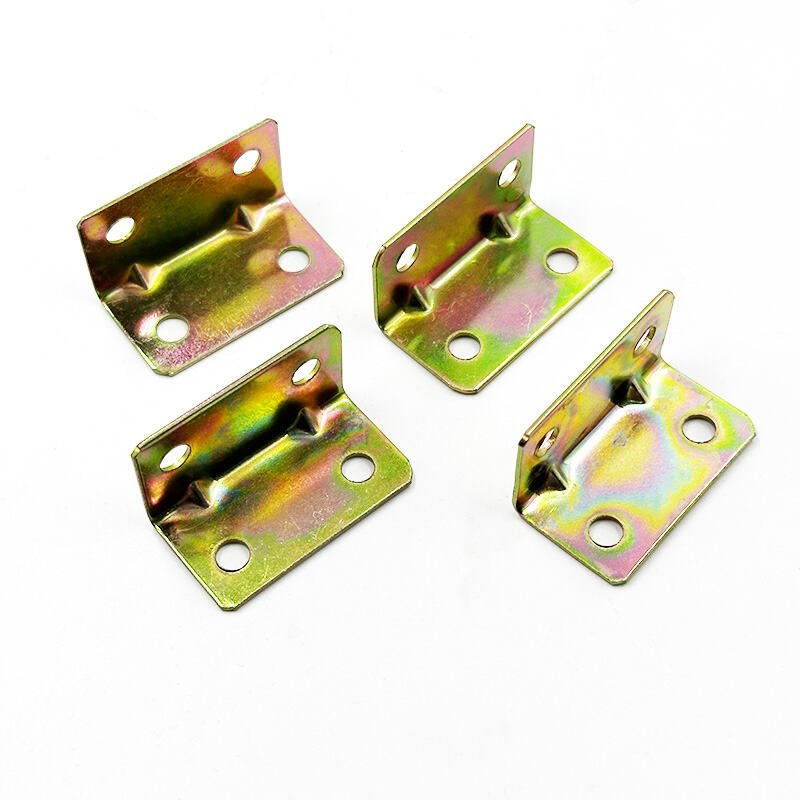 Wejoy - Accessoires métalliques pour meubles, connecteur de meubles en métal, charnières et supports métalliques, charnière robuste zinguée pour cadre de canapé, plaque d’assemblage pour meubles, supports métalliques colorés, vente en gros d’accessoires de connexion pour canapés