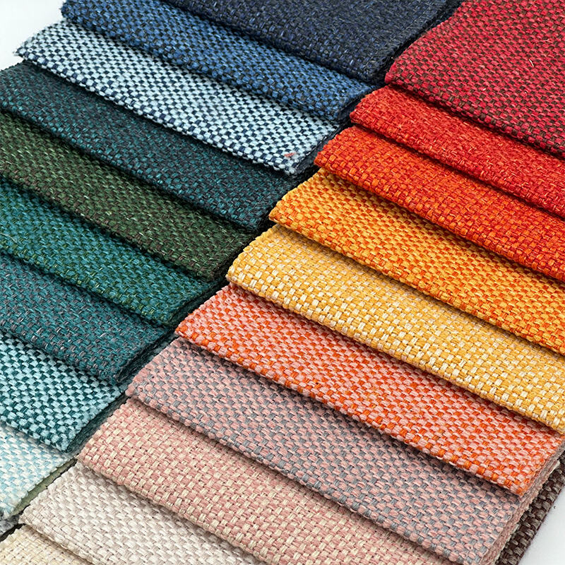 Wejoy Factory Polyester 300gsm Faux Linen Fabric of Sofa Tablecloth