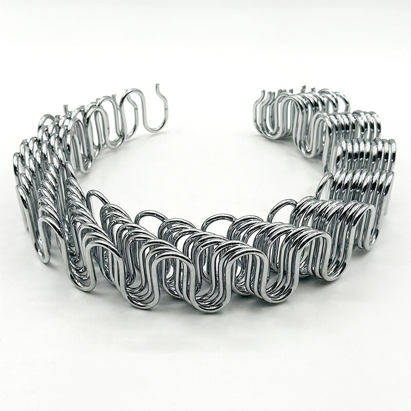 Usine Wejoy : ressort hélicoïdal sinueux en fer, hauteur d’arc de 48 mm, pour chaise et canapé, ressort sinusoïdal zigzag robuste pour l’ameublement et la sellerie