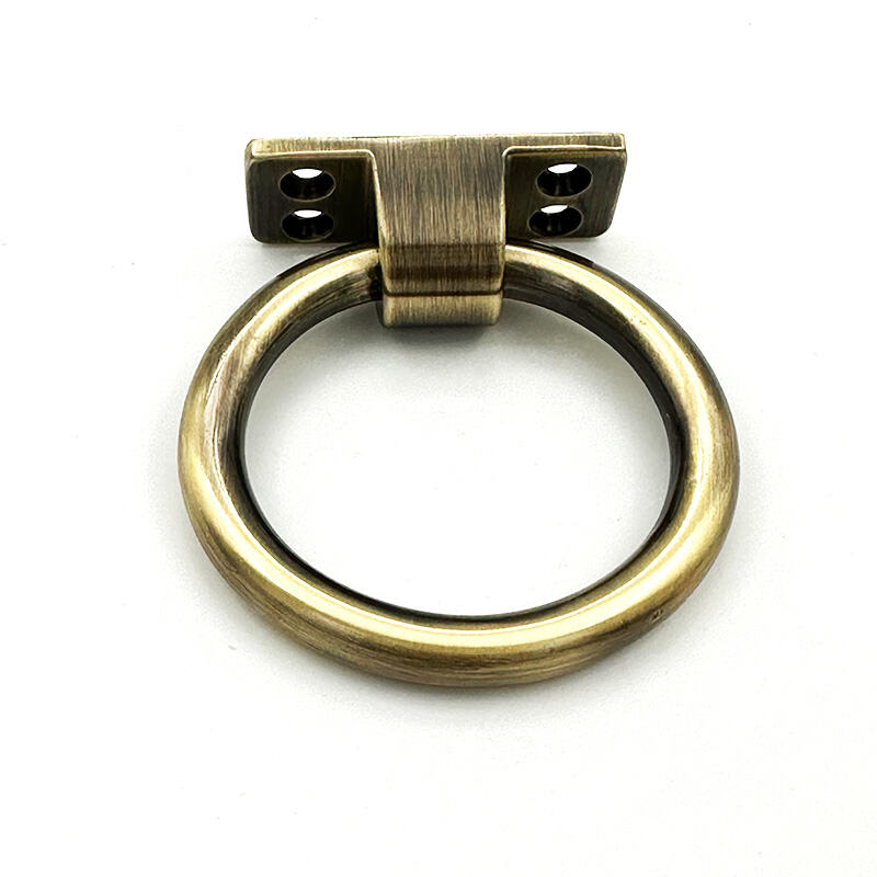 Wejoy – Nouveau design de poignée pour meubles en bronze brossé doré, poignées circulaires et boutons modernes pour meubles de cuisine et armoires.