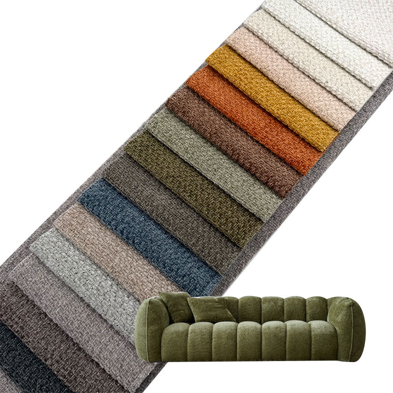 Wejoy Großhandel: Chenille-Stoff aus Polyester, 420 g/m², samtartiger Stoff für Heimtextilien, Polsterstoff, Sofa-Material