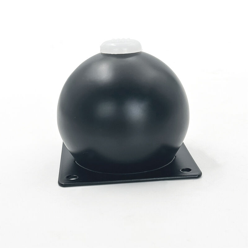 Wejoy Decorative Metal Hardware Furniture Customizable Black Leg Ball Shape Sofa Legs