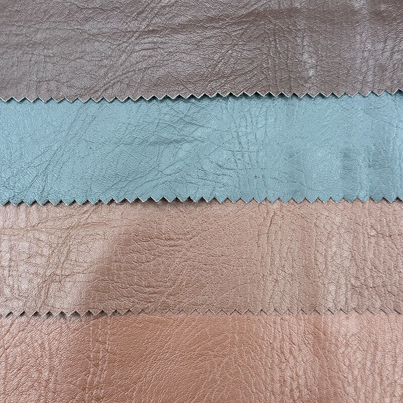 Wejoy Factory 330gsm Faux Leather PVC Synthetic Leather for Furniture Sofa Car
