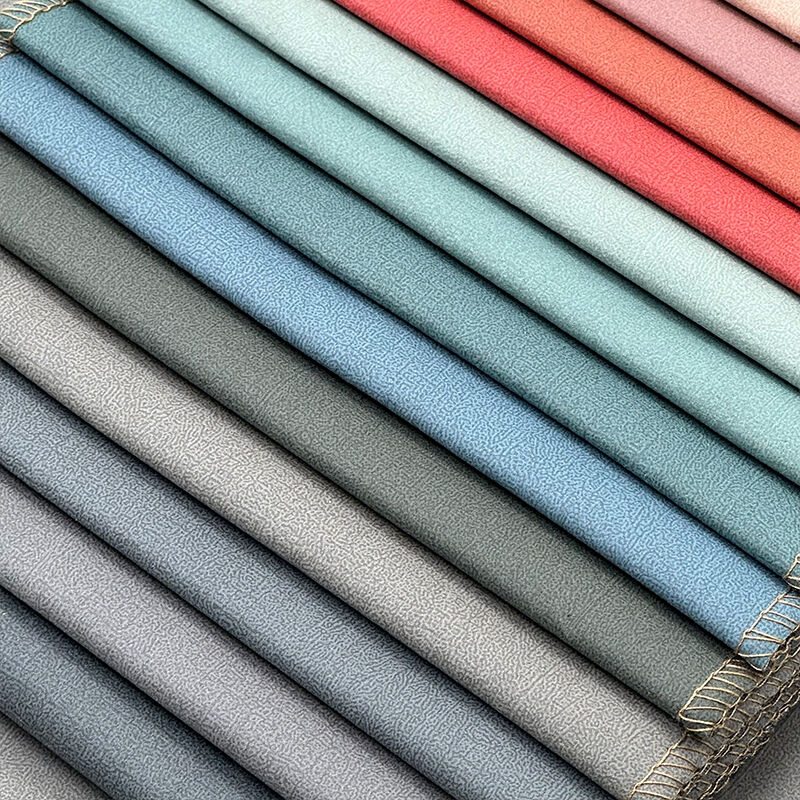 Wejoy Factory 260gsm Polyester Printed Faux Leather Fabric for Sofa Cushion