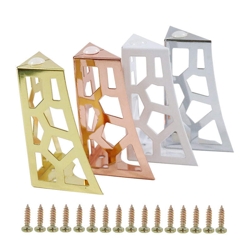 Wejoy Wholesale 115mm Rose Gold Industrial Metal Table Chair Legs for Furniture