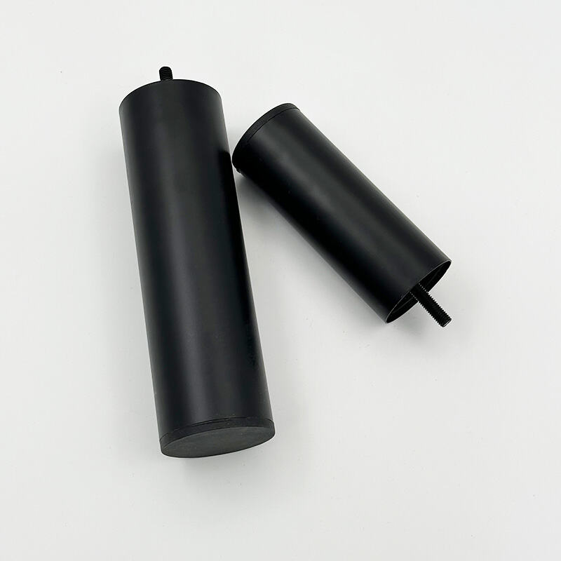 Wejoy Placa Espelhada Prateada de 10 cm, 15 cm, 20 cm de Altura com Pernas de Metal Cromado para Móveis com Parafusos