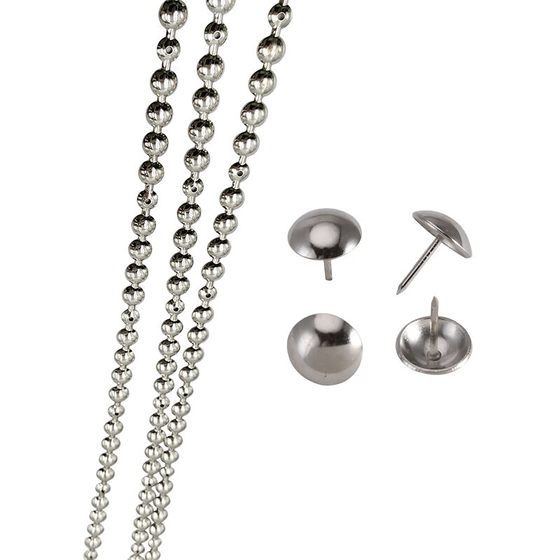 Wejoy Silver 11mm Iron Stainless Steel Decorative Beading Tack Strip for Sofa