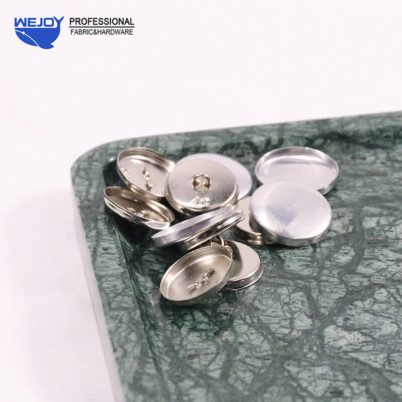 Wejoy 20mm 22mm 25mm Crystal Silver Decorative Sofa Buttons for Sofa Furniture Decoration