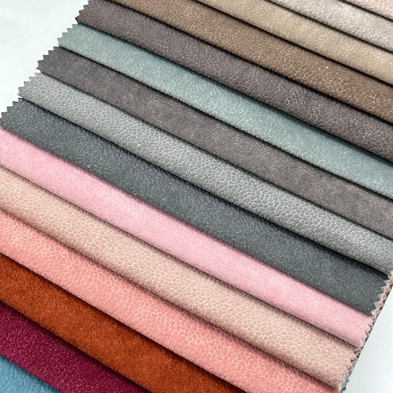 Wejoy wysokiej klasy trwały plusz perłowy 350 gsm z poliesteru, tkaniny na kanapy do tapicerki