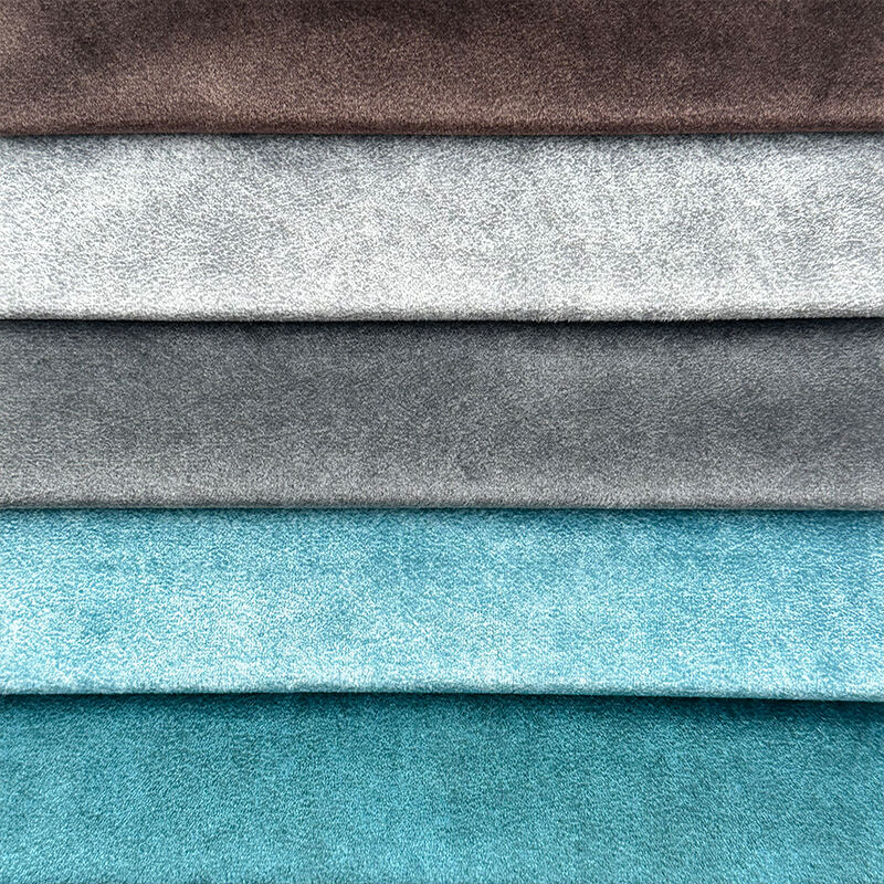 Wejoy Latest 380gsm Holland Velvet Fabrics Printed Sofa Fabrics for Furniture