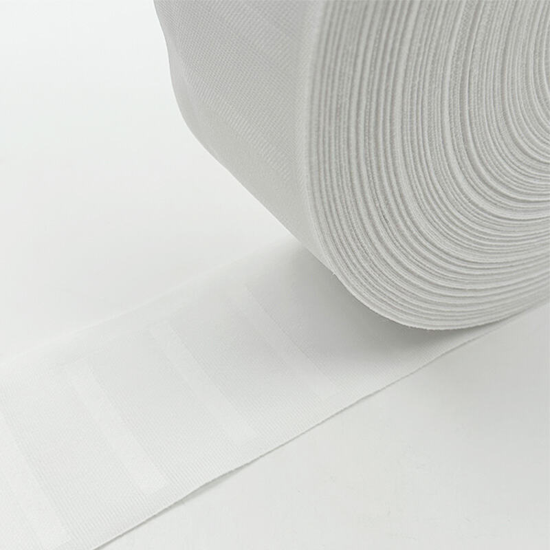 อุปกรณ์เสริมม่าน Wejoy เทปม่านแบบถักจากโพลีเอสเตอร์สีขาว ความกว้าง 85 มม. สำหรับใช้กับม่านแบบจีบแบบดินสอ (Pencil Pleat) และอุปกรณ์หัวม่าน ขายส่ง
