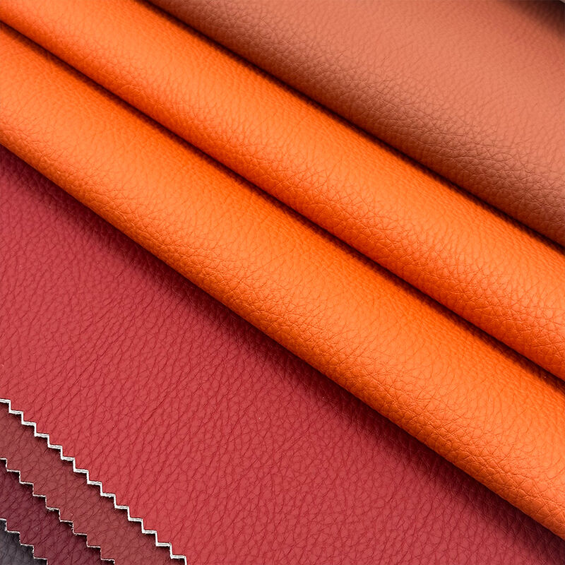 Wejoy Custom Leather Fabric Pvc Leather Synthetic Leather Fabric for Upholstery