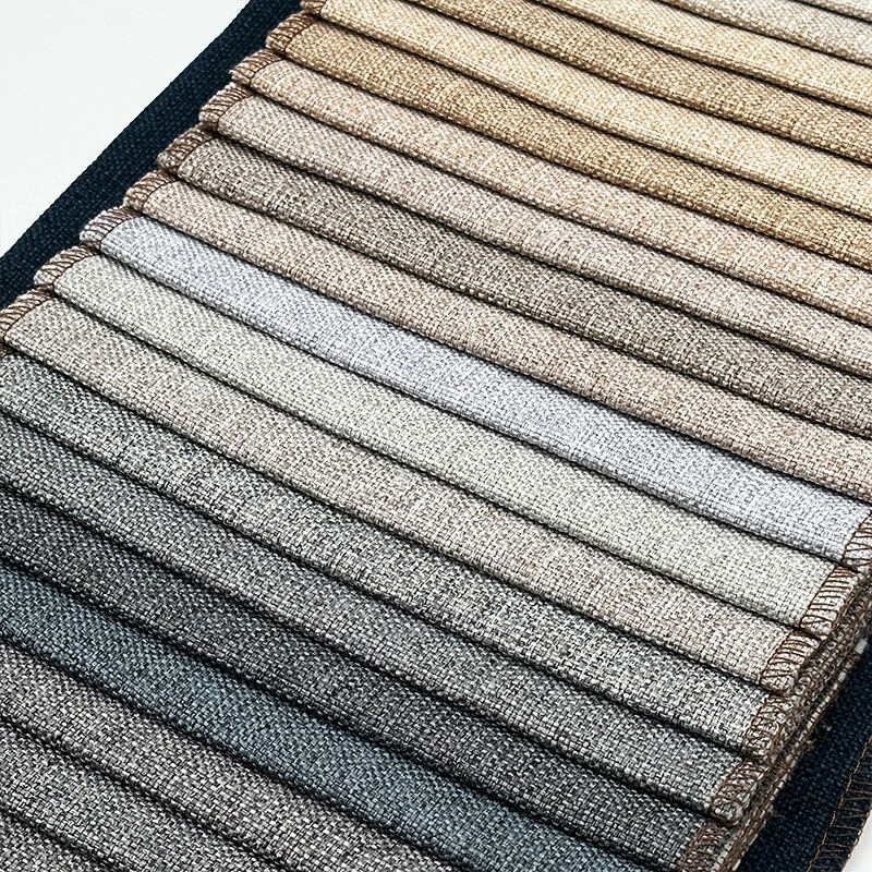 Wejoy Functional Waterproof 300gsm 100% Polyester Linen Fabric for Hometextile