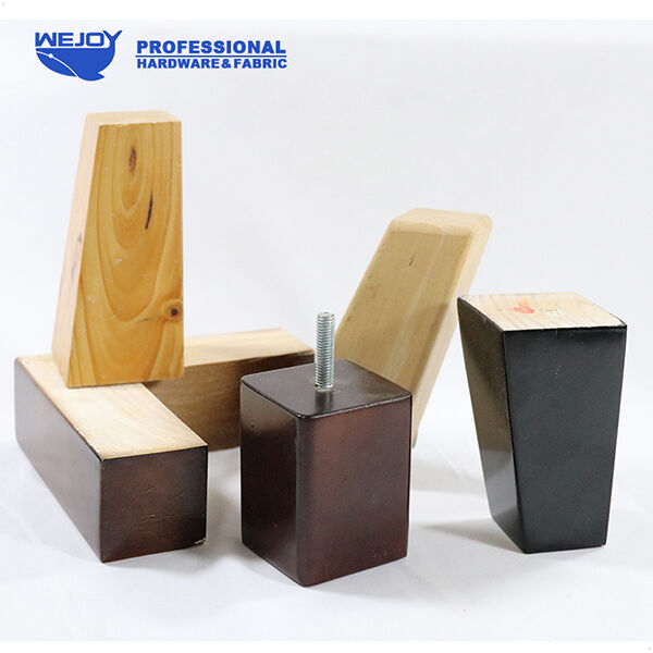 Wejoy Customization Furniture Wood Leg square Wooden Legs for Sofa Bed Table