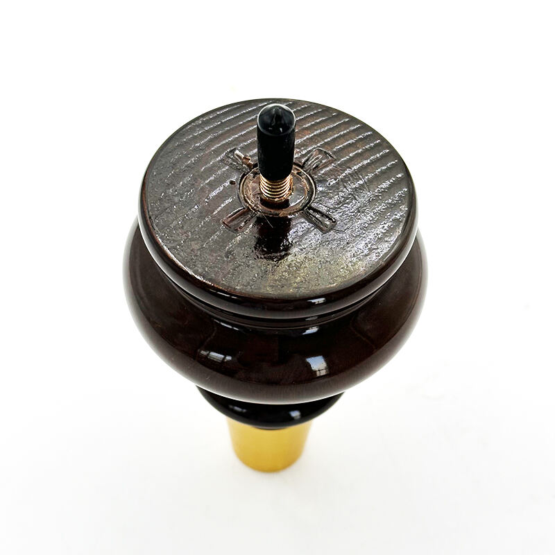 Wejoy Factory Furniture Parts 13cm Height Glossy Topcoat Brown Color Wooden Legs