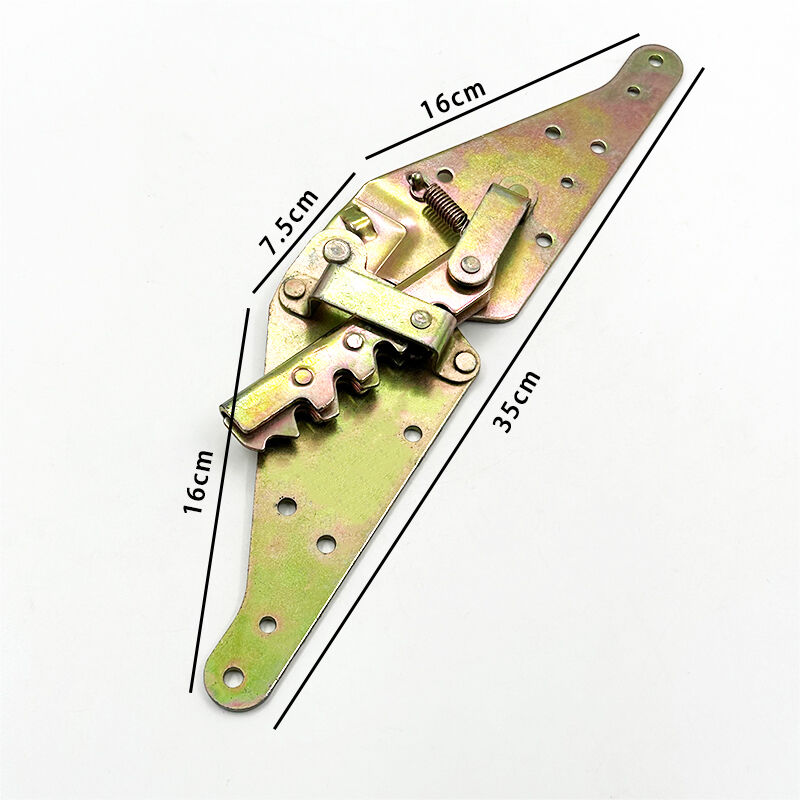 Accessoires pliants Wejoy, charnière à double usage réglable de 350 mm pour canapé, mécanisme de lit-canapé à cliquet avec réglage angulaire sur 3 positions, quincaillerie pour meubles, charnière pliante pour lit-canapé, quincaillerie pour fauteuil inclinable