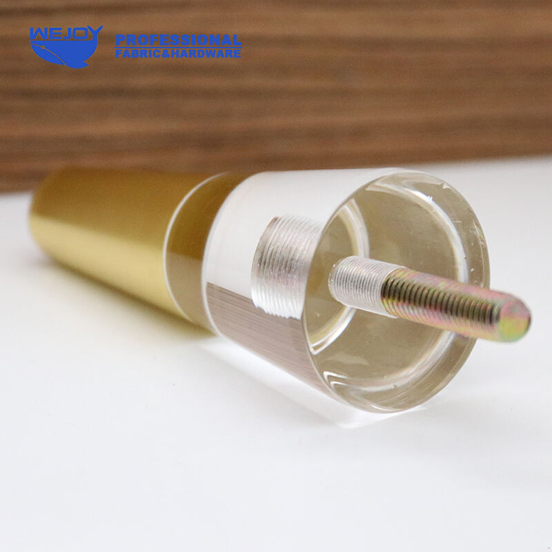 Wejoy China Furniture Accessories Fittings ACRYLIC Plastic Cabinet Leg Acrylic Sofa Legs