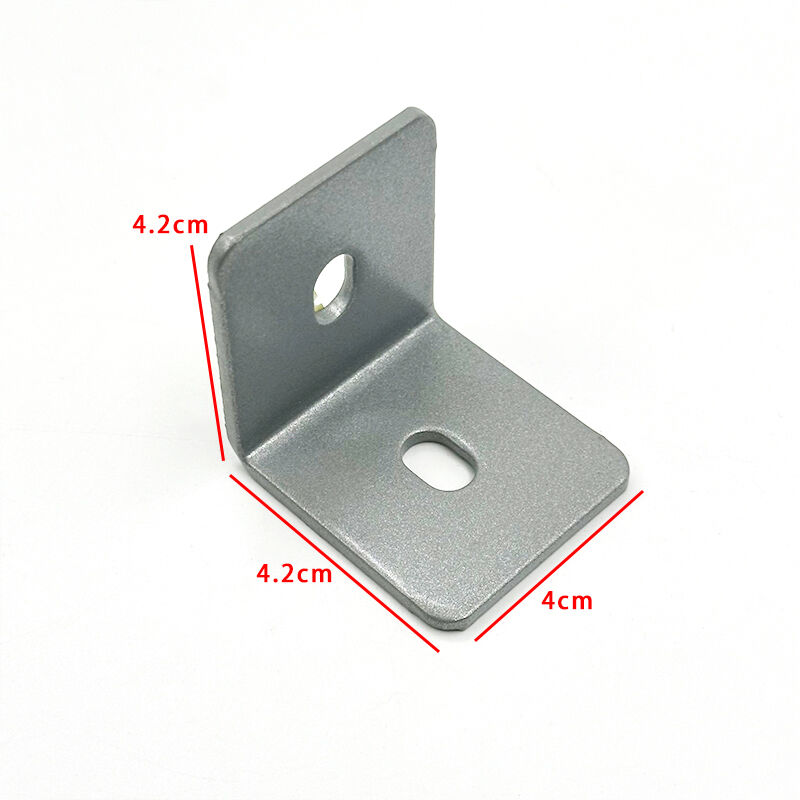 Bisagras cuadradas de acero inoxidable de 2,5 mm de grosor reforzado de Wejoy para fijación de sofá-cama, accesorios de fijación robustos
